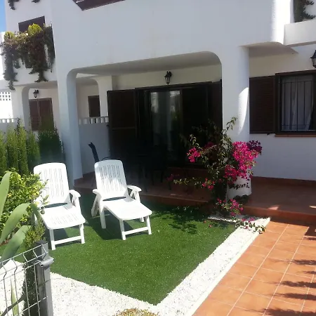 Homes Of Spain, Mar De Pulpi Fase 1, Apartamento Primera Linea De Playa, Bajo Con Jardin Y Wifi Apartment