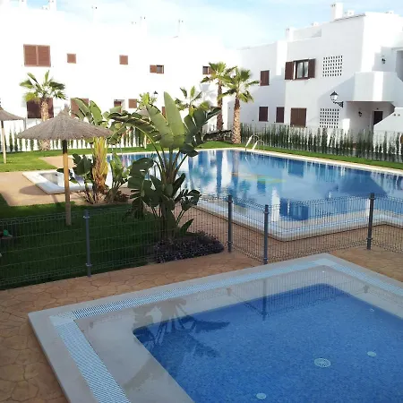 Homes Of Spain, Mar De Pulpi Fase 1, Apartamento Primera Linea De Playa, Bajo Con Jardin Y Wifi * San Juan De Los Terreros