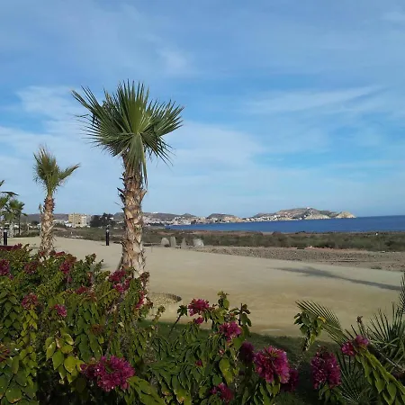 Homes Of Spain, Mar De Pulpi Fase 1, Apartamento Primera Linea De Playa, Bajo Con Jardin Y Wifi * San Juan de los Terreros