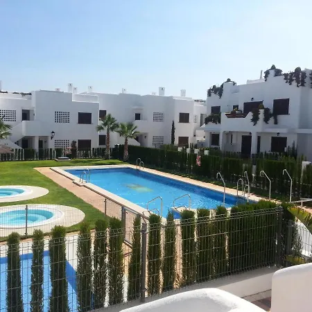 アパート Homes Of Spain, Mar De Pulpi Fase 1, Apartamento Primera Linea De Playa, Bajo Con Jardin Y Wifi *