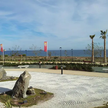 アパート Homes Of Spain, Mar De Pulpi Fase 1, Apartamento Primera Linea De Playa, Bajo Con Jardin Y Wifi *