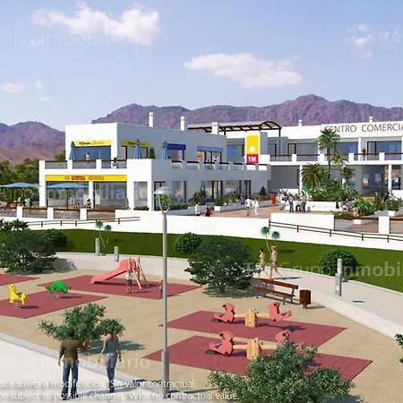 アパート Homes Of Spain, Mar De Pulpi Fase 1, Apartamento Primera Linea De Playa, Bajo Con Jardin Y Wifi *